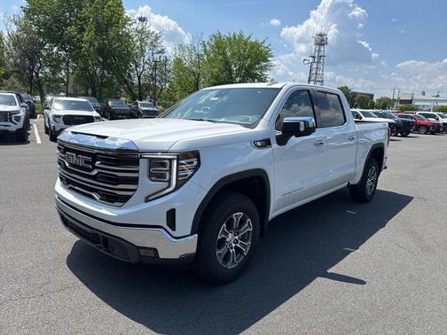 Summit White 2026 GMC Sierra 1500 SLT