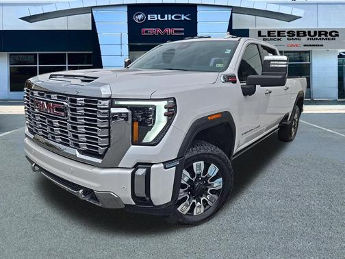 White Frost Tricoat 2024 GMC Sierra 2500 Denali