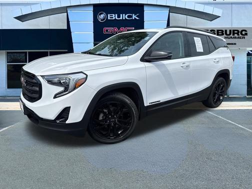Summit White 2021 GMC Terrain SLT