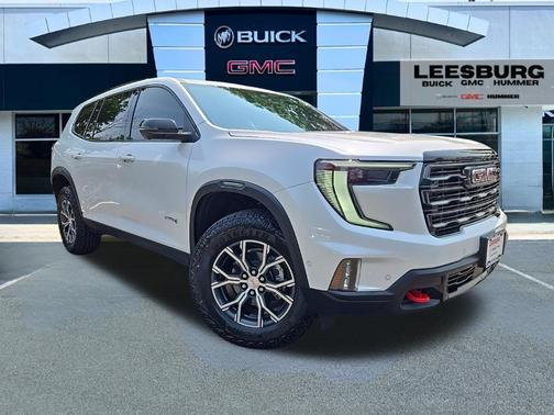 White Frost Tricoat 2025 GMC Acadia AWD AT4