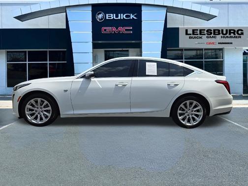 Summit White 2023 Cadillac CT5 Luxury