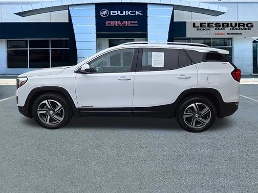 Summit White 2021 GMC Terrain SLT