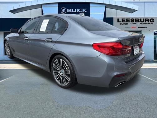 Bluestone Metallic 2017 BMW 540 540i