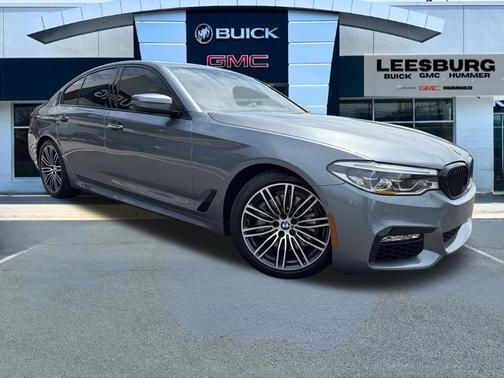 Bluestone Metallic 2017 BMW 540 540i