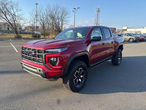 Volcanic Red Tintcoat 2026 GMC Canyon AT4X