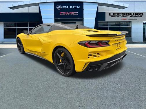 Competition Yellow Tintcoat Metallic 2025 Chevrolet Corvette E-Ray RWD Convertible 2LZ