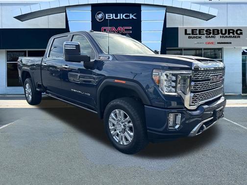 Pacific Blue Metallic 2021 GMC Sierra 2500 Denali