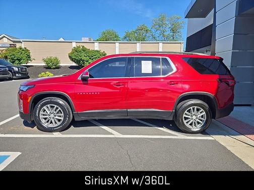 Radiant Red Tintcoat 2023 Chevrolet Traverse LT Cloth