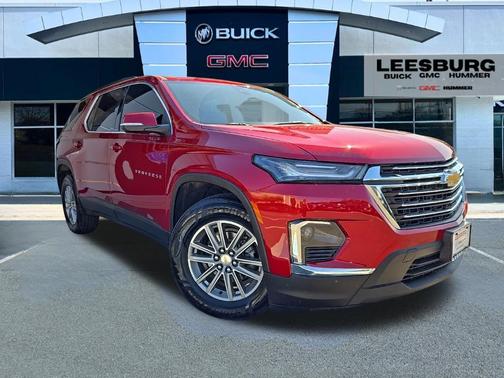 Radiant Red Tintcoat 2023 Chevrolet Traverse LT Cloth