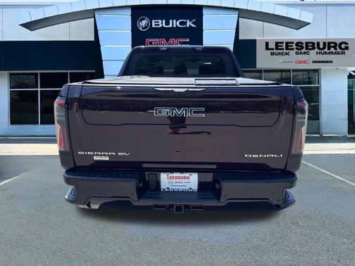 Dark Ember Tintcoat 2025 GMC Sierra EV Max Range Denali