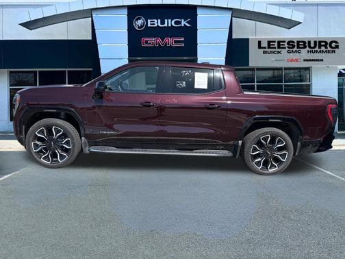 Dark Ember Tintcoat 2025 GMC Sierra EV Max Range Denali