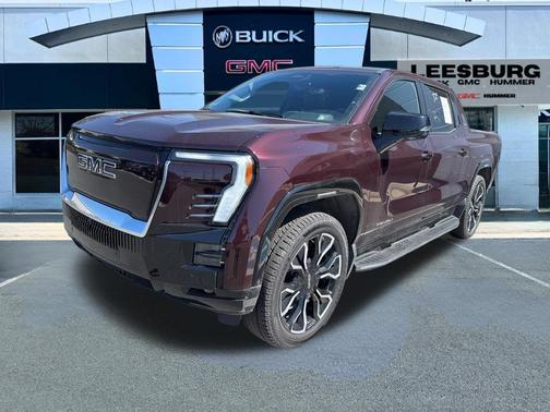 Dark Ember Tintcoat 2025 GMC Sierra EV Max Range Denali
