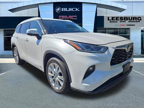 Wind Chill Pearl 2025 Toyota Highlander Hybrid Limited