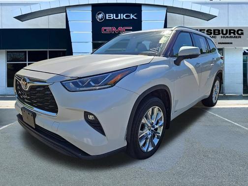 Wind Chill Pearl 2025 Toyota Highlander Hybrid Limited