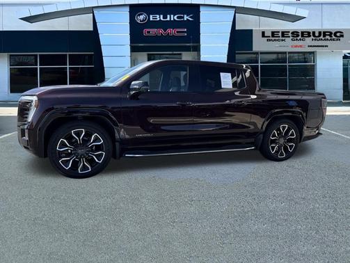 Dark Ember Metallic 2026 GMC Sierra EV Max Range Denali