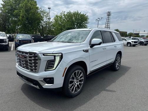 Glacier White Tricoat 2026 GMC Yukon Denali