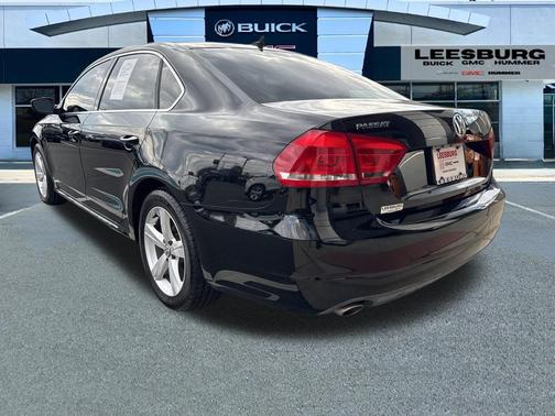 Black 2013 Volkswagen Passat 2.0 TDI SE w/ Sunroof