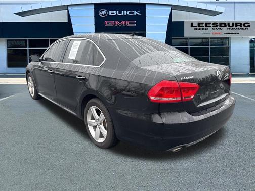 Black 2013 Volkswagen Passat 2.0 TDI SE w/ Sunroof