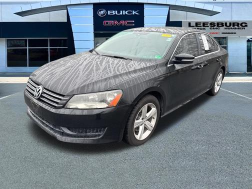 Black 2013 Volkswagen Passat 2.0 TDI SE w/ Sunroof