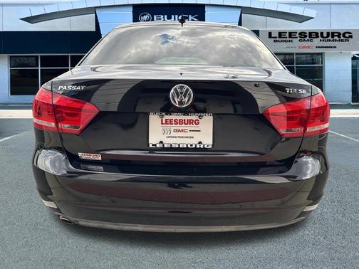 Black 2013 Volkswagen Passat 2.0 TDI SE w/ Sunroof