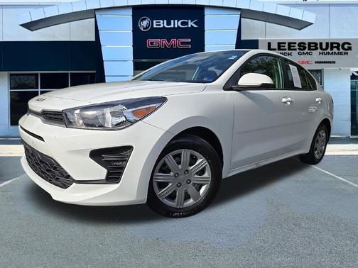 Clear White 2023 Kia Rio LX