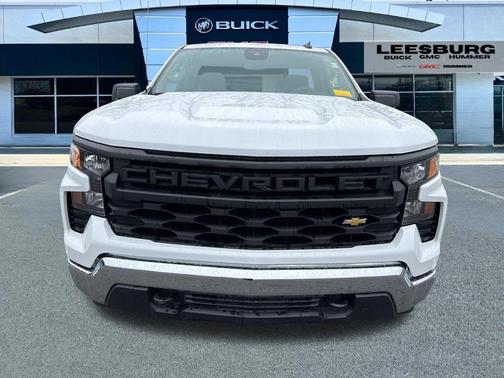 Summit White 2025 Chevrolet Silverado 1500 WT