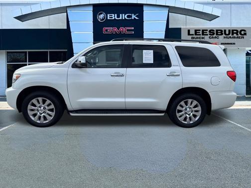 Blizzard Pearl 2014 Toyota Sequoia Platinum