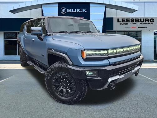 Neptune Blue Matte 2024 GMC HUMMER EV SUV 3X