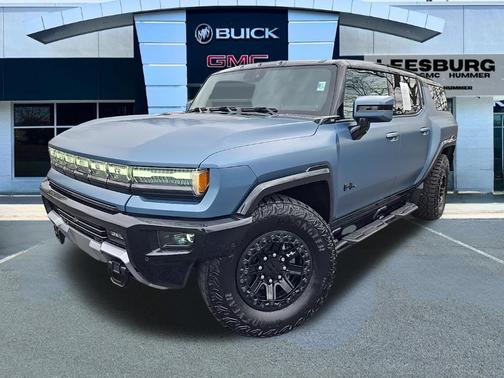 Neptune Blue Matte 2024 GMC HUMMER EV SUV 3X