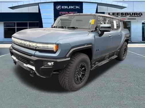 Neptune Blue Matte 2024 GMC HUMMER EV SUV 3X
