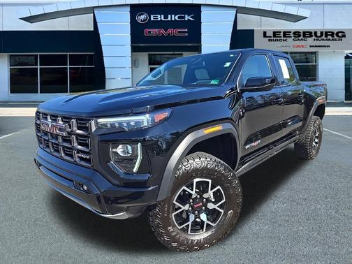 Onyx Black 2023 GMC Canyon AT4X