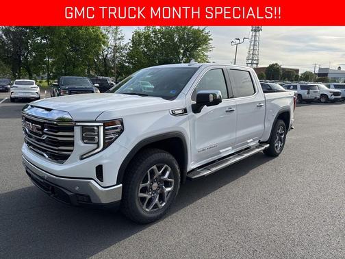 Summit White 2026 GMC Sierra 1500 SLT