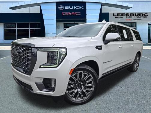 White Frost Tricoat 2024 GMC Yukon XL Denali Ultimate