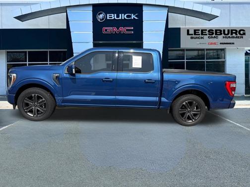 Atlas Blue Metallic 2022 Ford F-150 Lariat