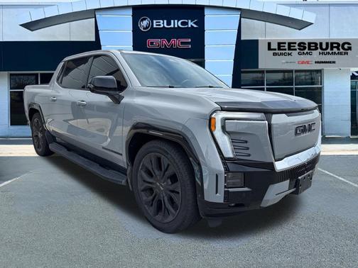 Thunderstorm Gray 2025 GMC Sierra EV Extended Range Denali