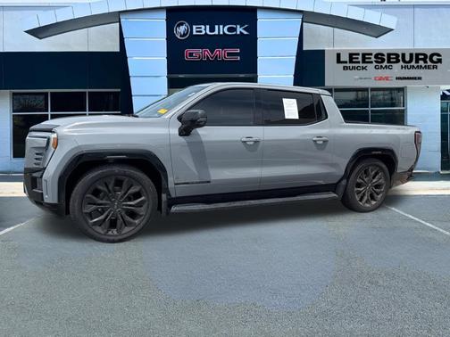 Thunderstorm Gray 2025 GMC Sierra EV Extended Range Denali