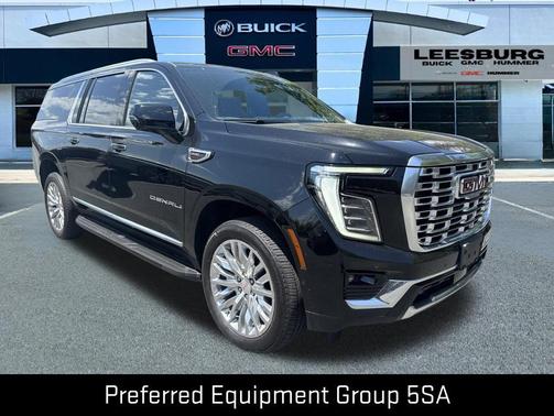 Onyx Black 2025 GMC Yukon XL Denali
