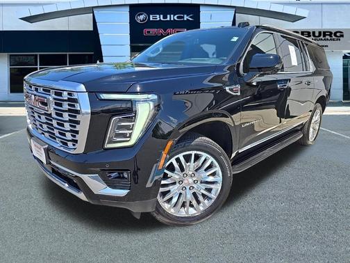 Onyx Black 2025 GMC Yukon XL Denali