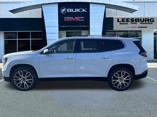Glacier White Tricoat 2026 GMC Acadia Denali