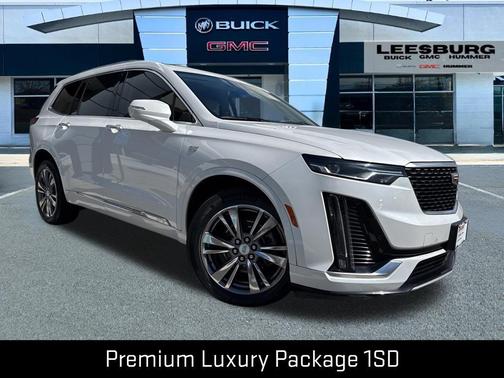 Crystal White Tricoat 2021 Cadillac XT6 Premium Luxury AWD