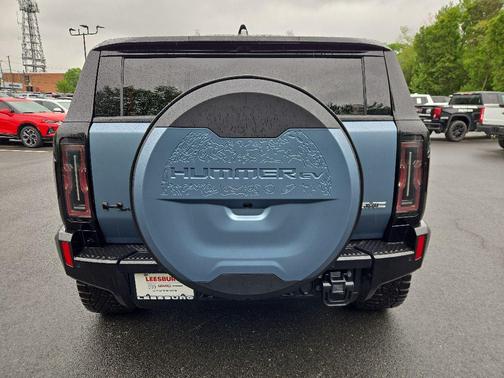 Neptune Blue Matte 2024 GMC HUMMER EV SUV 3X