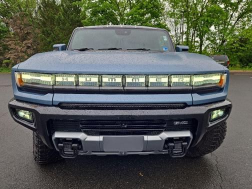 Neptune Blue Matte 2024 GMC HUMMER EV SUV 3X