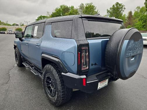 Neptune Blue Matte 2024 GMC HUMMER EV SUV 3X
