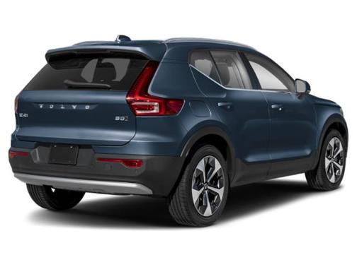 Denim Blue 2026 Volvo XC40 Black Edition Ultra, B5 AWD Gas (mild hybrid)