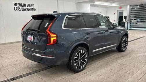 Denim Blue Metallic 2026 Volvo XC90 Plug-In Hybrid Plus, T8 AWD, Electric/Gasoline, Bright, 7 Seats
