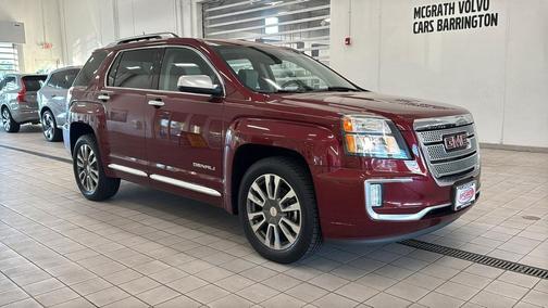 Crimson Red Tintcoat 2017 GMC Terrain Denali
