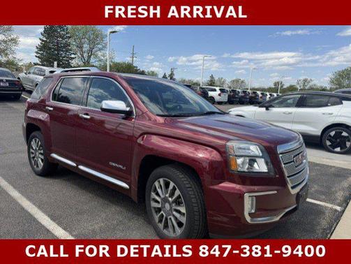 Crimson Red Tintcoat 2017 GMC Terrain Denali