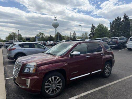 Crimson Red Tintcoat 2017 GMC Terrain Denali