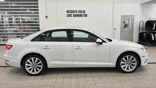 Glacier White Metallic 2017 Audi A4 2.0T Premium