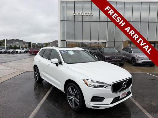 Crystal White Metallic 2020 Volvo XC60 T6 Momentum